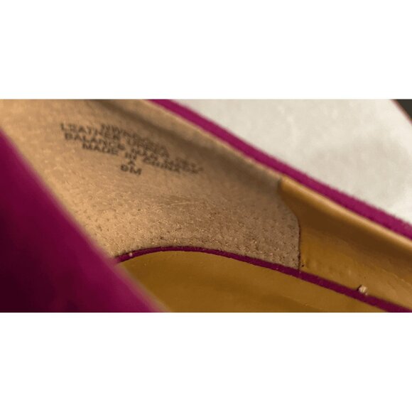 Nine West Women's Rocha Pink Suede Striped Heels - Picture 6 of 10